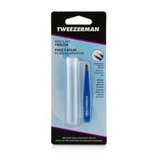 Image of Tweezerman Mini Slant Tweezer Bahama Blue