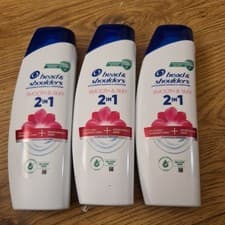 Image of 3×Head & Shoulders 2in1 Shampoo Smooth & Silky 330ml