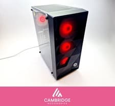 Image of CyberPowerPC Gaming PC 512GB SSD Ryzen 5 4500 8GB DDR4 RTX 3050 Excellent