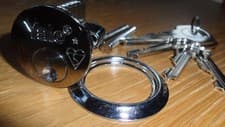 Image of Genuine replacement Yale X5 Rim Cylinder barrel in Pol/Chrome or Pol/Brass.