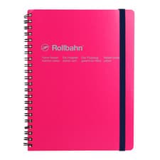 Image of Delfonics Rollbahn Spiral Classic Notebook: 6-1/2 in. x 8-1/2 in. (Rose) *A5 not