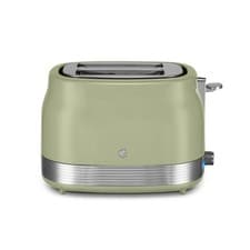 Image of Swan Retro Revive Green 2 Slice Toaster Chrome Accents ST19028GRN Retro Design