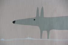 Image of HARLEQUIN SCION CURTAIN FABRIC DESIGN "Mr Fox" 2.85 METRES BLUSH COTTON MIX