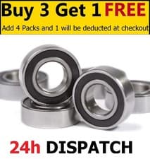 Image of BEARINGS PREMIUM 6200 - 6215 2RS - RUBBER SEALED
