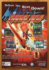 Image of 2007 Draglade Nintendo DS Vintage Print Ad/Poster Official Video Game Promo Art