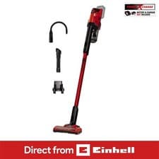 Image of Einhell Cordless Stick Vacuum Cleaner 2in1 Bagless 18V Power X-Change BODY ONLY