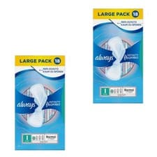 Image of Always Infinity FlexProtect Normal Pads With Wings- Unscented- Size 1 - 36 Pads