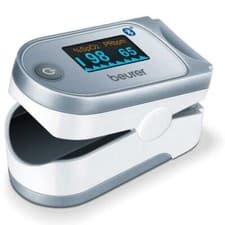 Image of Beurer PO60 Bluetooth Fingertip Pulse Oximeter with Monitoring via App