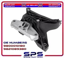 Image of Engine Mounting Upper Rh For Peugeot 308 Expert Citroen C4 Dispatch 9800010180