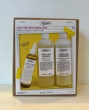 Image of NIB Kiehl's 3-Pc FULL Size Hair Trio with Amino Acid Gift Set, $119 Value, Jumbo