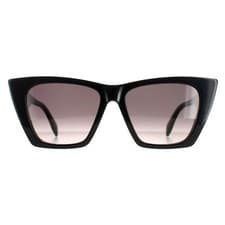 Image of Alexander McQueen Sunglasses AM0299S 001 Black Grey