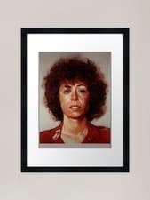 Image of LINDA---CHUCK-CLOSE Framed Art Prin Framed Wall Art Poster Canvas Print Picture