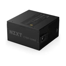 Image of 750W NZXT C750 Gold Core PSU, Black, Fully Modular, PCIe 5.1 80PLUS Gold, Single