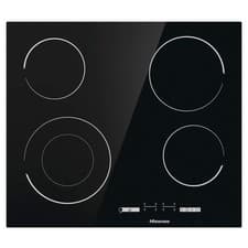 Image of Hisense E6432C Built-in 60cm Electric Ceramic Hob with Keep warm, Black