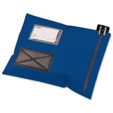 Image of Versapak Mailing Pouch Durable PVC-coated Nylon 355x470mm Blue Ref CVF3BL