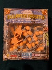 Image of Ticket To Ride Halloween Freighter pumpkin train cars expansion promo New RARE!!