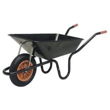 Image of Wheel Barrow Heavy Duty with Pneumatic Tyre 85 Litre Capacity