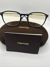 Image of Tom Ford TF6087 002 Eyeglasses Rx Able Authentic With Tom Ford Case 53mm Matte