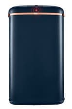 Image of Sensor Bin by Tower Cavaletto Square 58L in Midnight Blue & Rose Gold Accents