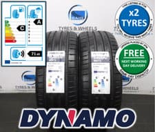 Image of X2 225/45ZR19 225 45 19 96Y XL DYNAMO STREET NEW TYRES *UNBEATABLE 'A' WET GRIP*