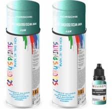 Image of Aerosol Direct Gloss Spray For Porsche Lime Turquoise/Ocean Jade 25K No Lacquer