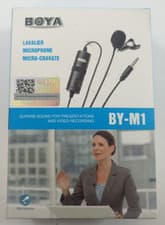 Image of Boya BY-M1 Lavalier Lapel Microphone
