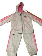 Image of Girls Adidas Track Suit 18-24 Months