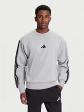 Image of MEN'S ADIDAS ESSENTIALS 3-STRIPES FLEECE SWEATSHIRT PRICE £25