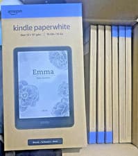 Image of AMAZON KINDLE PAPERWHITE 12TH Gen 16GB BLACK NEW SEALED With AdsRRP £169.99