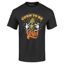 Image of Corn to be Wild T-shirt Funny Corn Sunglasses Dad Joke Shirt