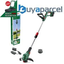 Image of Bosch Cordless 18v Grass Trimmer UniversalGrassCut 18V-26-500 + 2ah Battery Kit