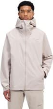 Image of Berghaus Men's Deluge Pro Waterproof shell jacket coat adjustable taupe grey XS