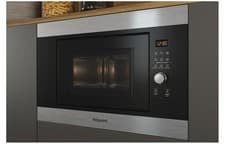 Image of Hotpoint MF25G IX H Built‑In Microwave & Grill 900W Stainless Steel 25L LHO7125