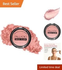 Image of Luxury Baked Blush Palette - Infused with Botanicals for Lasting Color & Glow