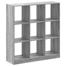 Image of Bookcase Bookshelf Rack Storage Cabinet Book Stand Engineered Wood vidaXL