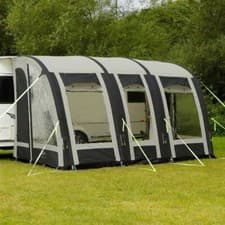 Image of Leisurewize Ontario 390 Air Caravan Porch Awning Inflatable Lightweight