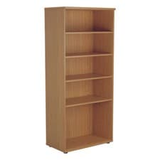 Image of Jemini 1800 Wooden Bookcase 450mm Depth Nova Oak KF811015