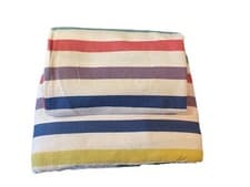 Image of Flannelette Candy Stripe Brushed Cotton Sheets - Duvet Covers - Sold Separately.
