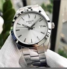 Image of TISSOT Gentleman T127.410.11.031.00 Silver Dial Men's Watch 40 mm