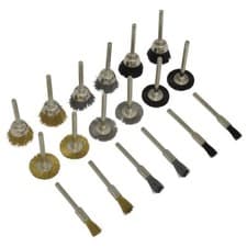 Image of Sealey Rotary Tool Brush Set 18pc RTA18WB