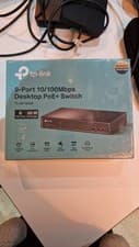 Image of TP-Link TL-SF1009P Desktop Switch 9-Port 10/100Mbps with 8-Port PoE+ Black