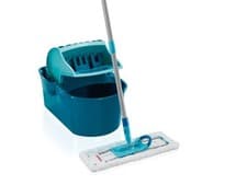 Image of 4006501550927 Leifheit 55092 mop Microfibre 8000 ml Dry&wet Microfiber Blue,