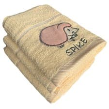 Image of Kitchen Tea Towels Turkish Cotton Soft & Absorbent Dish Cloths Hand Towels Lemon
