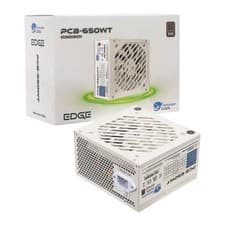 Image of 650W Powercool Edge Power Supply, White, 80PLUS Bronze, Fully Wired, Single Rail