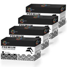 Image of 4 Black Toners Cartridge fits Brother TN241 DCP-9020CDW HL-3140CW HL-3170CDW