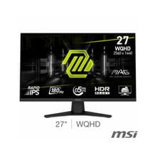 Image of MSI MAG 274QF 27" Rapid IPS Quad HD 180Hz 0.5ms Adaptive Sync Gaming Monitor