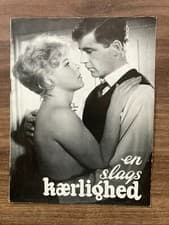 Image of A Kind of Loving Alan Bates, Thora Hird 1962 Danish Movie Program