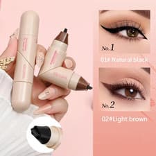 Image of Double-ended Eye Liner Stamp Winged Eye End Stamp Waterproof Stencil Portable