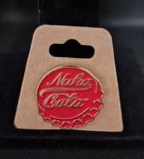 Image of Fallout Pin Badge, Nuka Cola, Gaming, Film, Gift