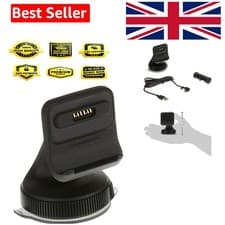 Image of Sat Nav Windscreen Mount Click-and-Drive with Car Charger and USB Cable for 5...